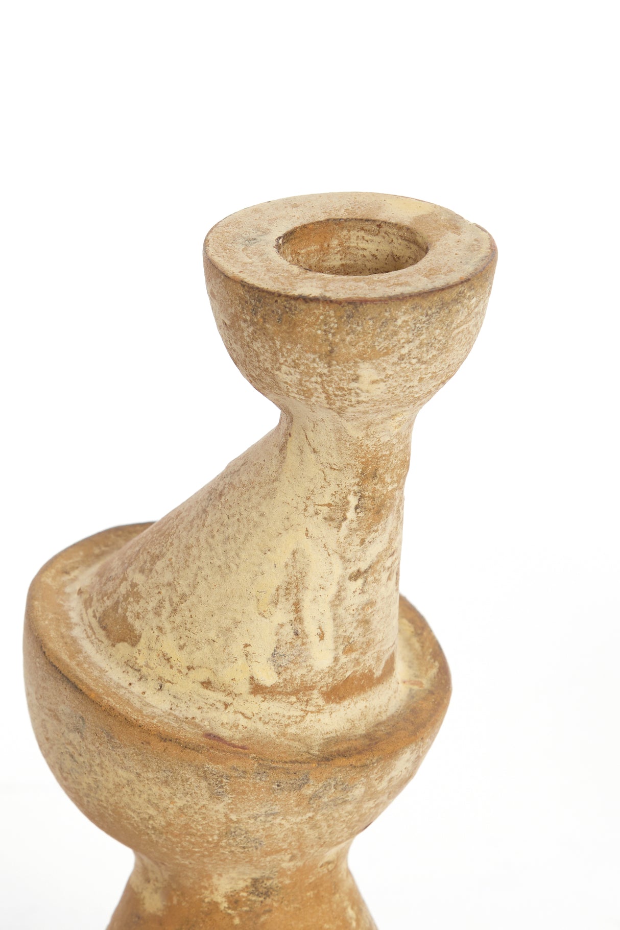 Sandy Antique Mosimo Candle Holder Ø8x16 cm
