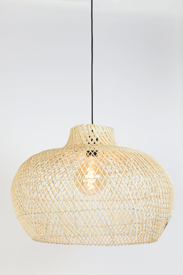 Natural Rattan Pendant Light Ø60x43 cm Charita