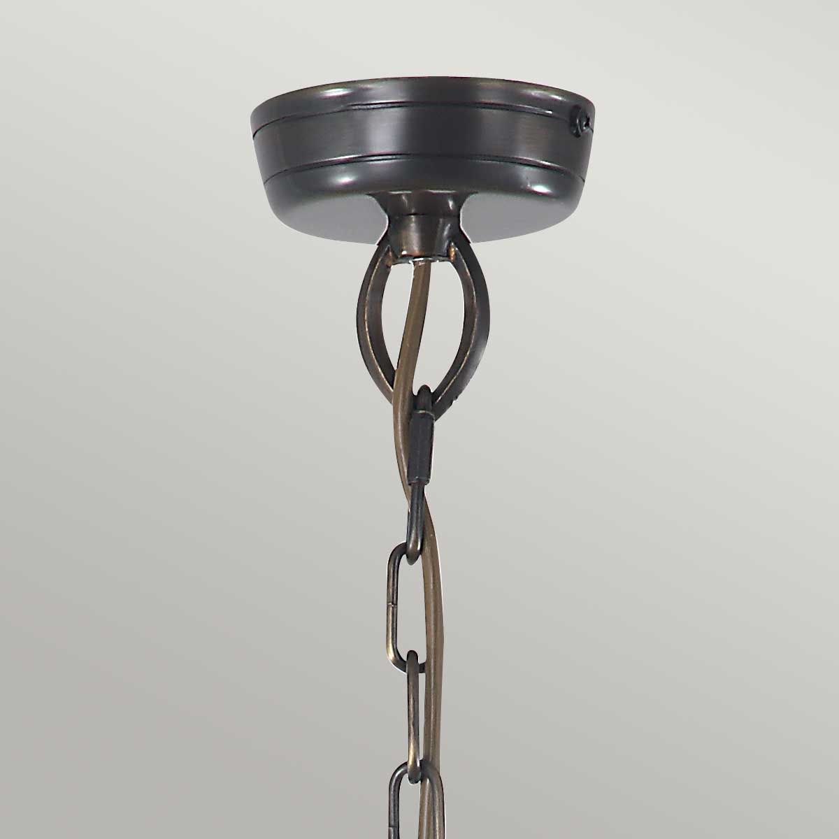 Elegant Brass Chain Lantern from the Mansion House Collection
