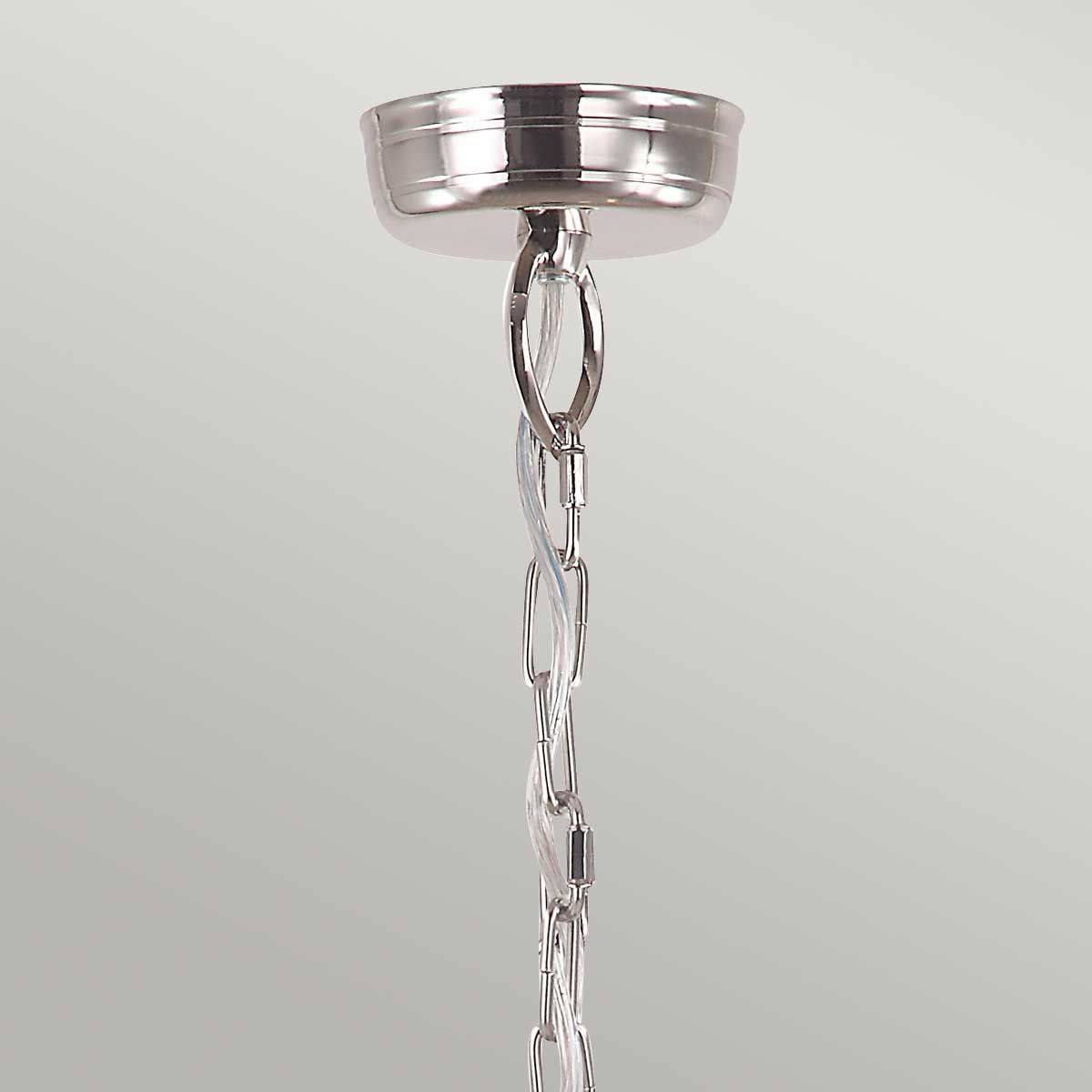 Mansion House Polished Nickel Chain Lantern