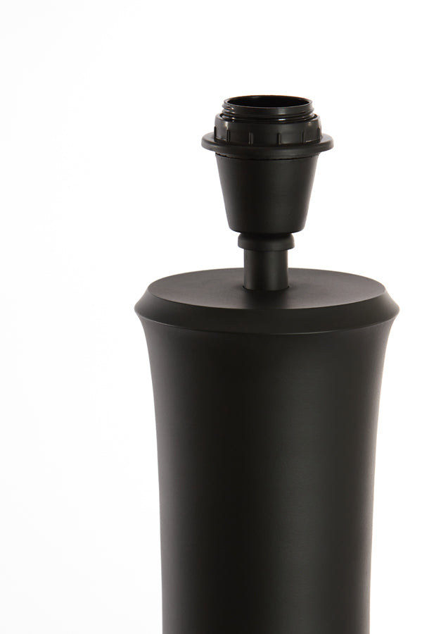 Sleek Black Jeff Lamp Base - 20x52 cm