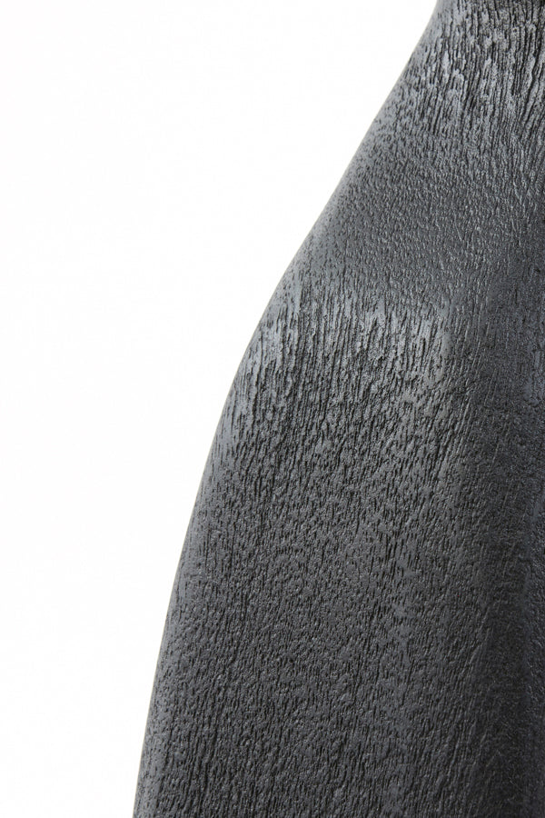 Django Wood Matte Black Lamp Base 11x9x45 cm