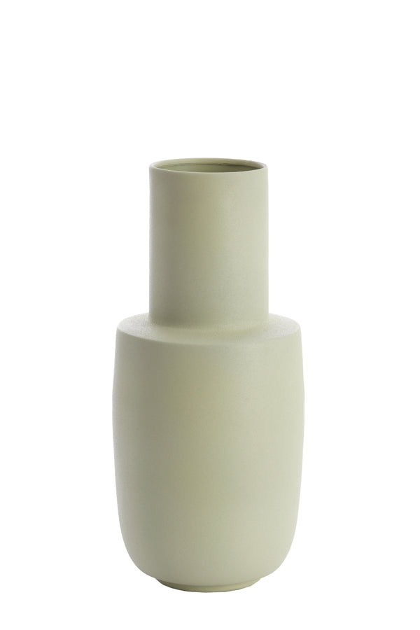 Elegant Light Green Vase - Deco Ø21x40 cm