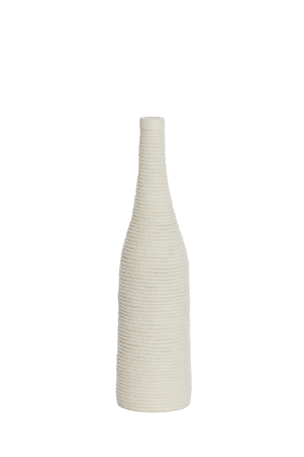 Cream Elegance Youna Vase 10x40 cm