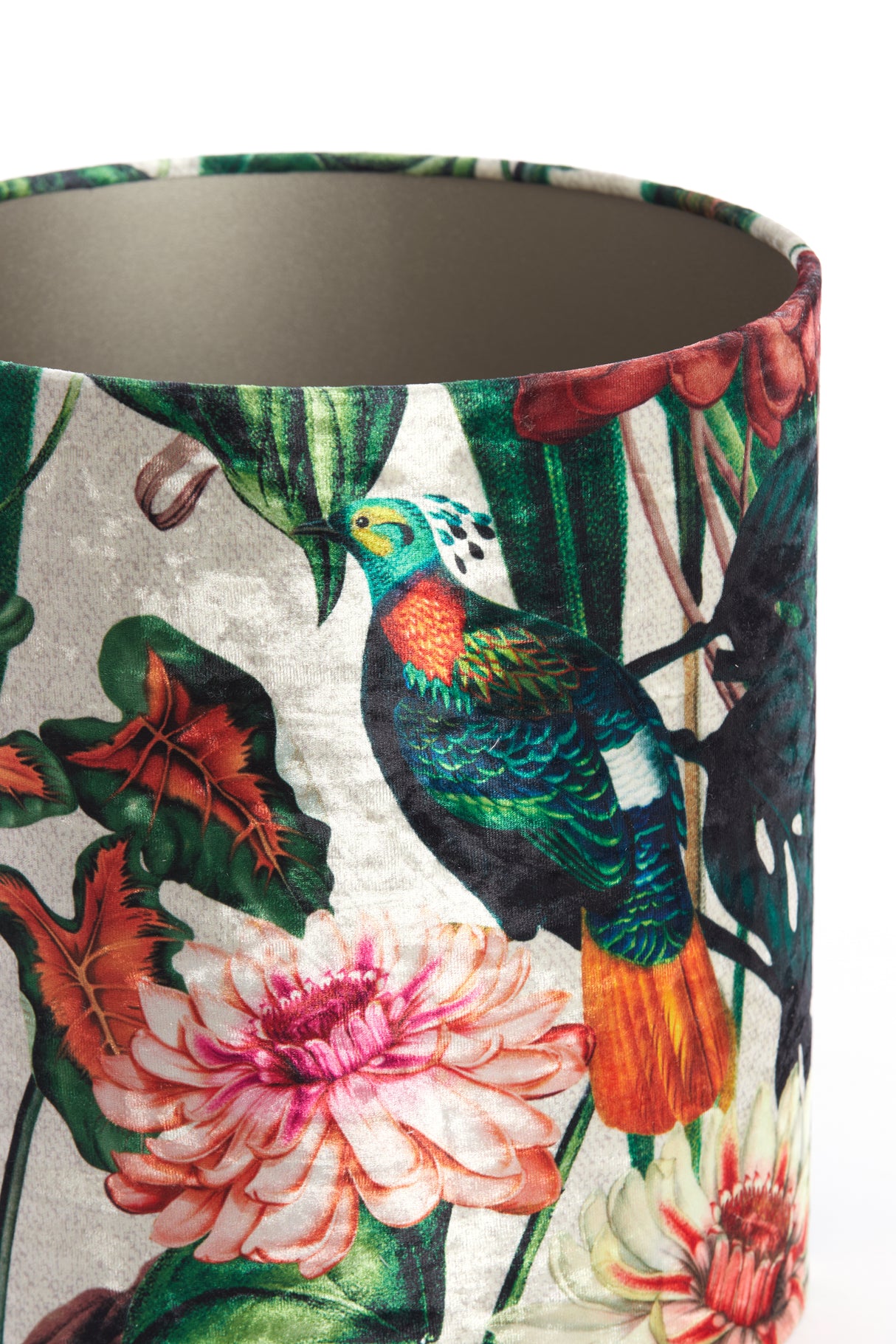 Emerald Dahlia Cylinder Shade 40x40x30 cm