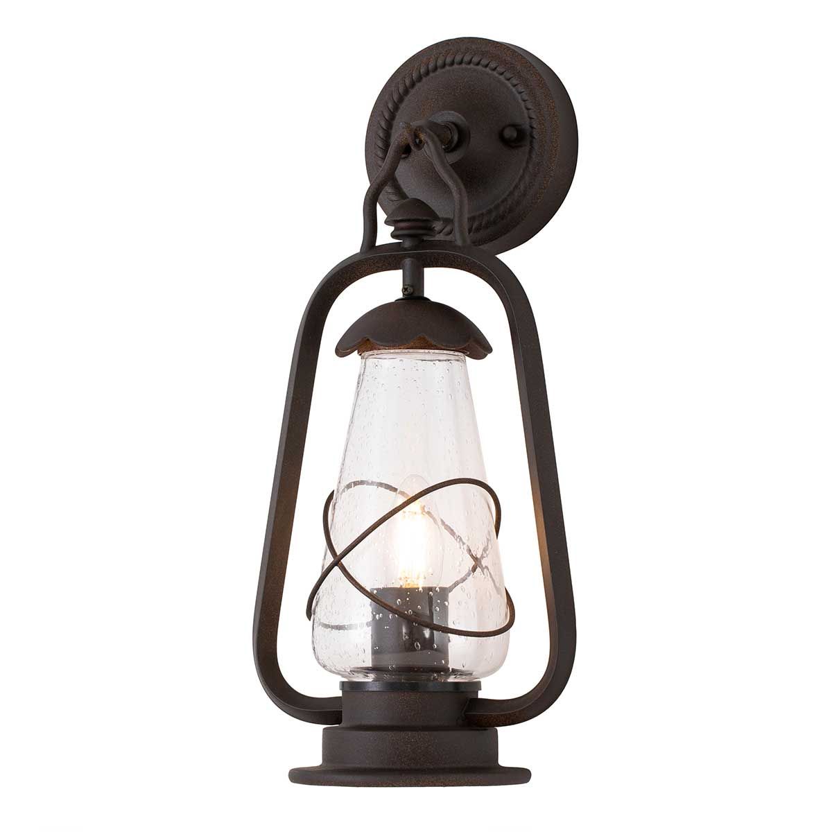 Vintage Miner’s Lantern Wall Sconce