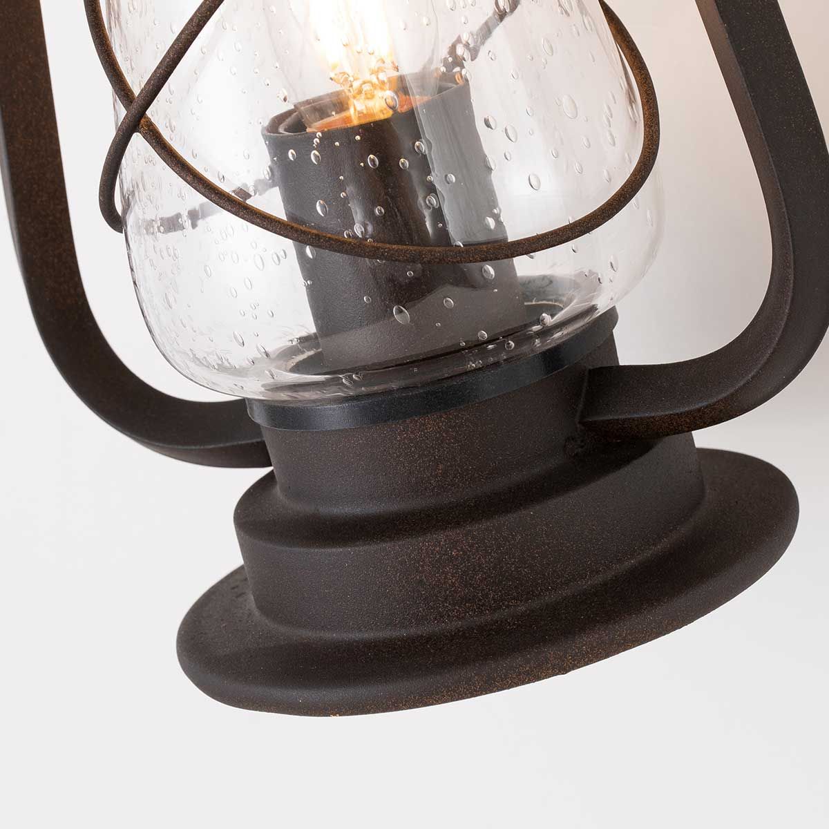 Vintage Miner’s Lantern Wall Sconce