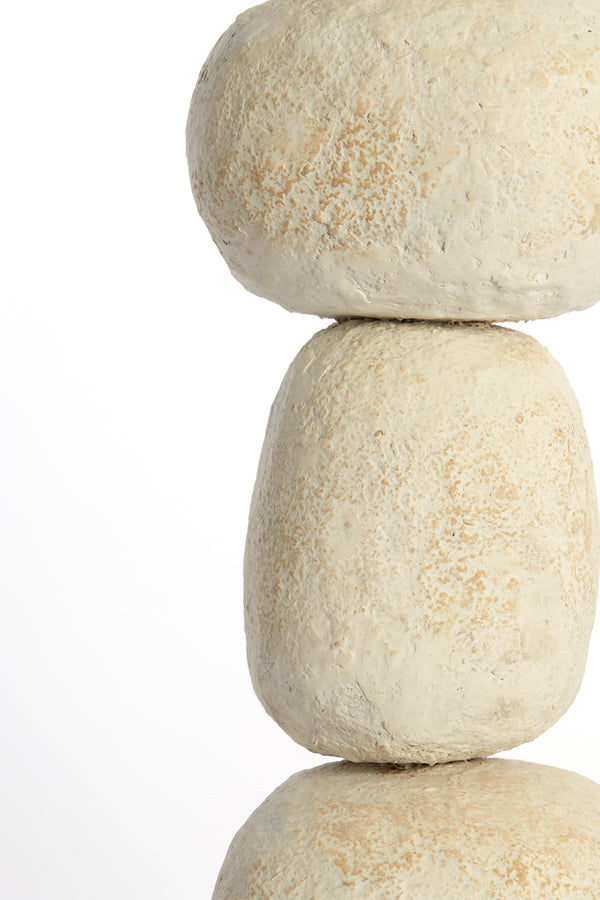 Elegant Cream Marree Lamp Base - 22x72 cm