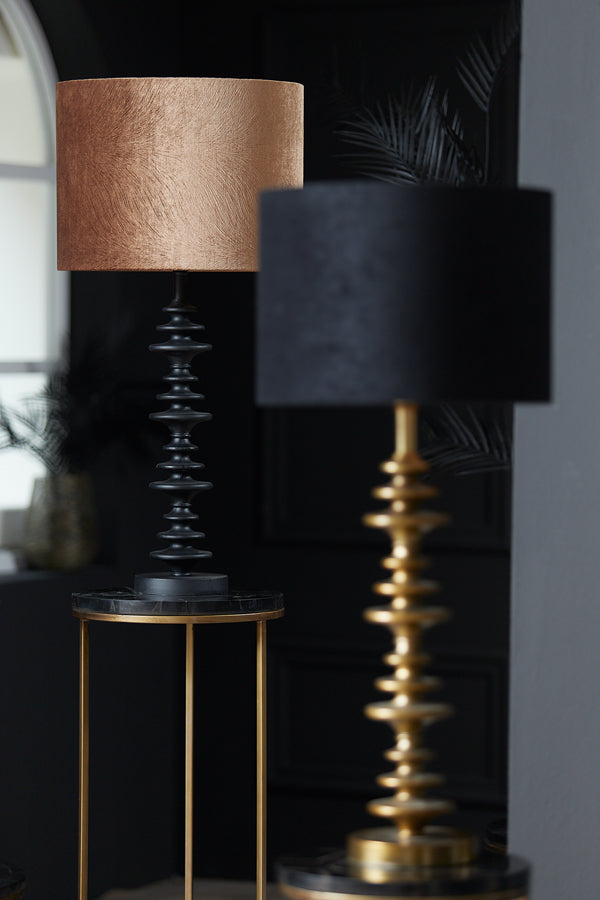 Lubis Brown 30x30x21 cm Cylinder Lampshade
