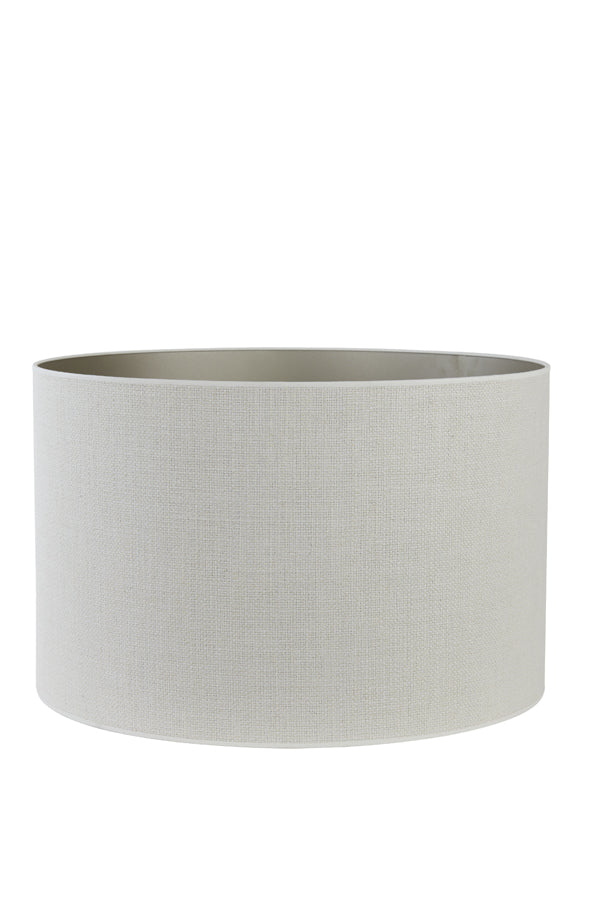 Eggshell White Savena Cylinder Shade - 60x60x43 cm