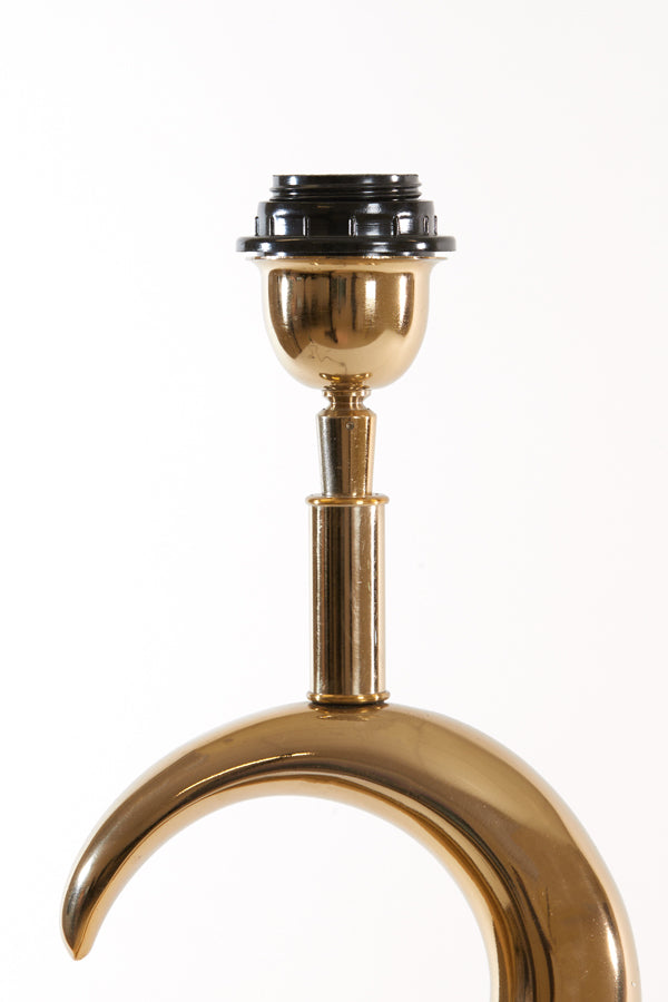 Elegant Light Gold Maan Lamp Base 23x13x65 cm