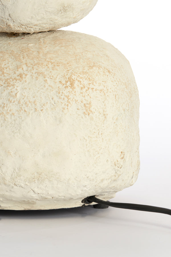 Elegant Cream Marree Lamp Base - 22x72 cm