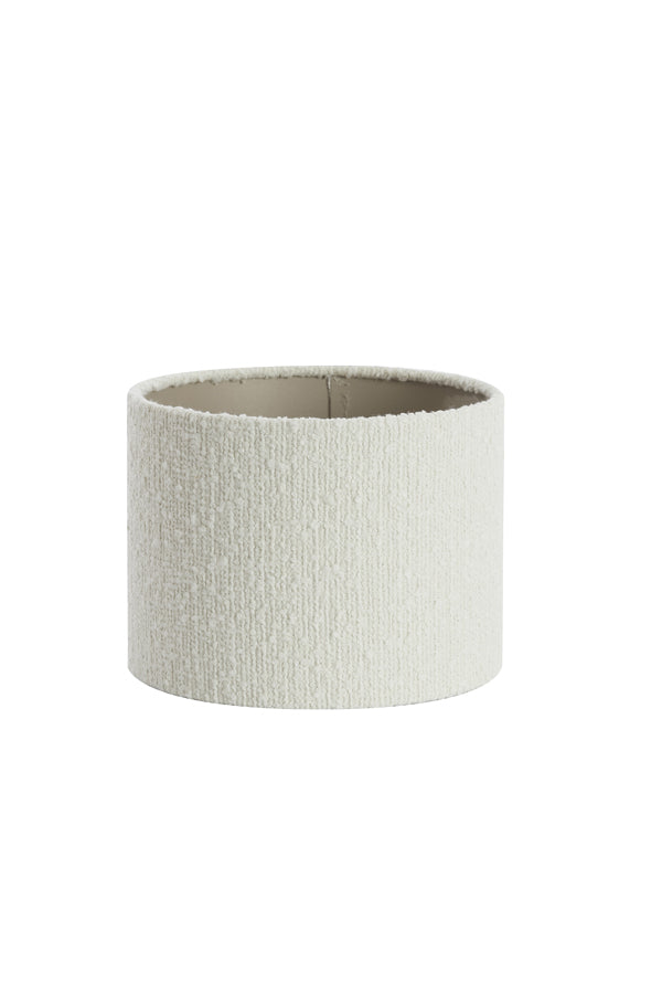 White Bolero Shade Cylinder 20x20x15 cm