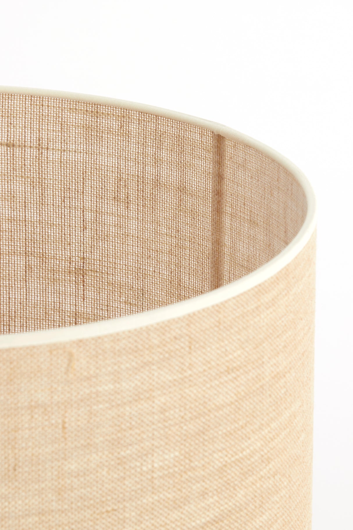 Sand-Toned Modern Cylinder Shade 50-50-38 cm Sendai