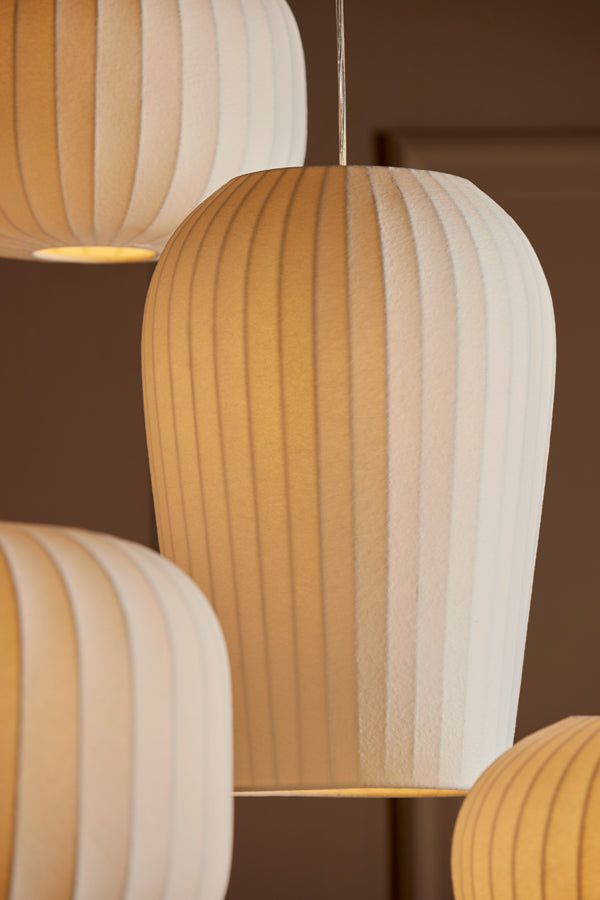 Pendant Light Ø31x46 cm Axel Snow White