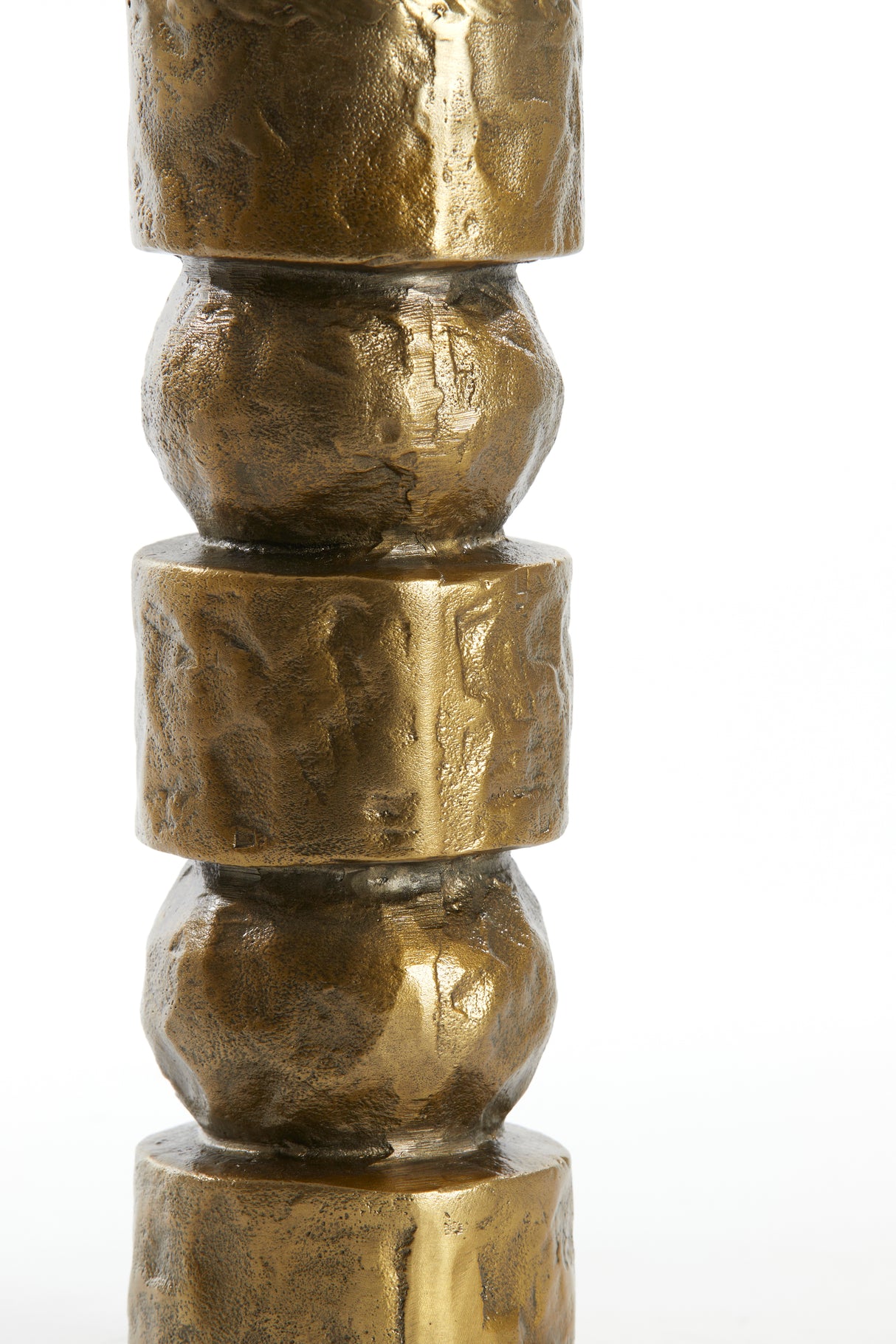 Antique Bronze Akti Lamp Base Ø13x45 cm