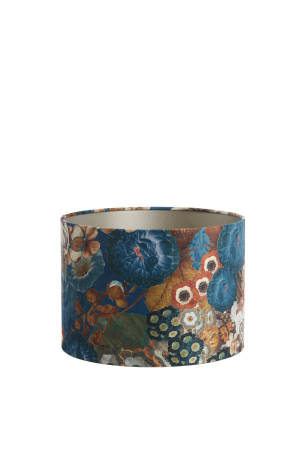 Bloom Blue Cylindrical Shade 30x30x21 cm