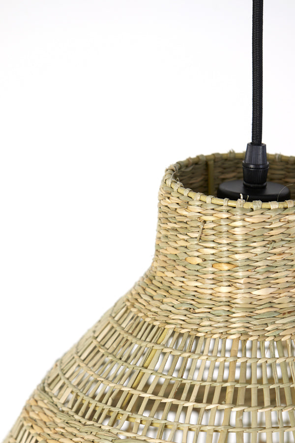 Natural Seagrass Pendant Light - 38x43 cm Sagar Design