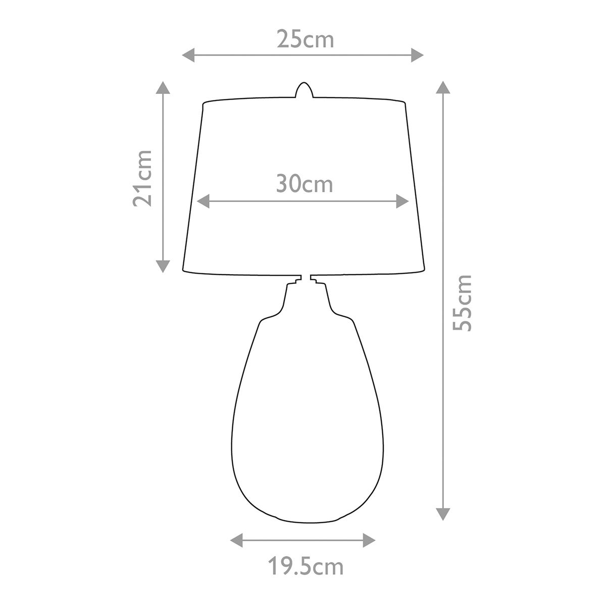 Elegant Bronze Ceramic Table Lamp with Pearl Satin Shade