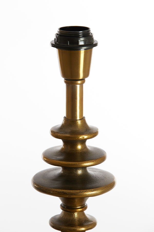 Elegant Antique Bronze Floor Lamp, 142 cm
