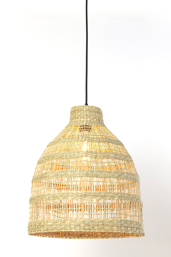 Natural Seagrass Pendant Light - 38x43 cm Sagar Design