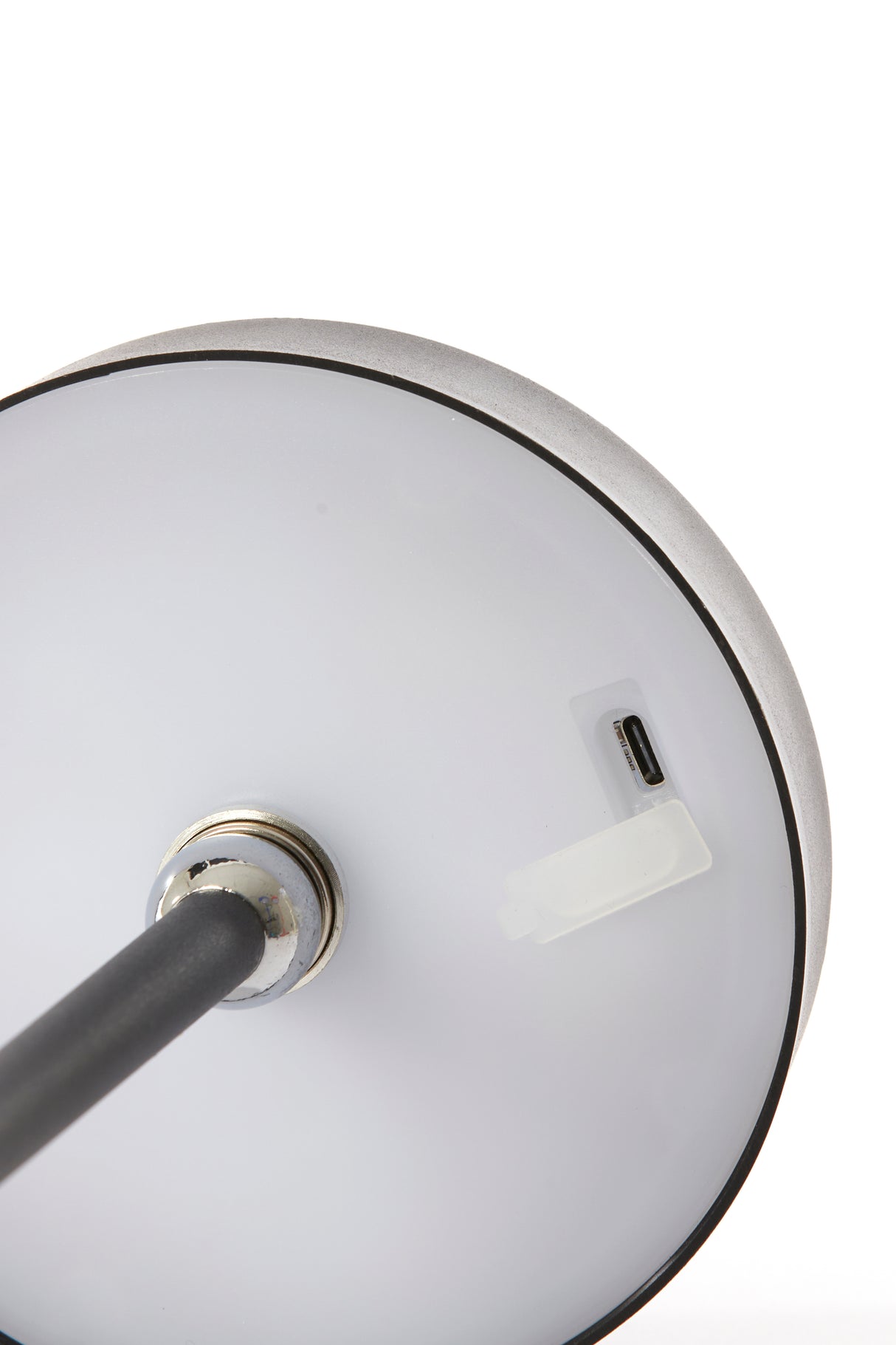 Sleek Black LED Table Lamp Ø13x47 cm - Ampeha Series