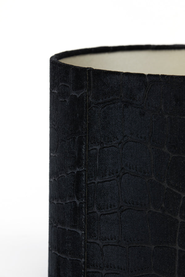 Elegant Praya Black Cylindrical Shade 40-40-30 cm