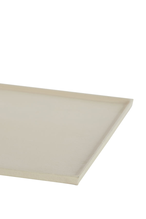 Culinary Plate Square Cream 29.5x29.5x1.5 cm