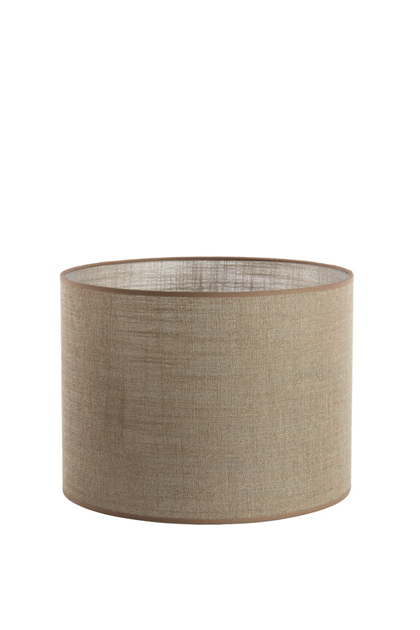Elegant Beige Cylindrical Lampshade 40x40x30 cm
