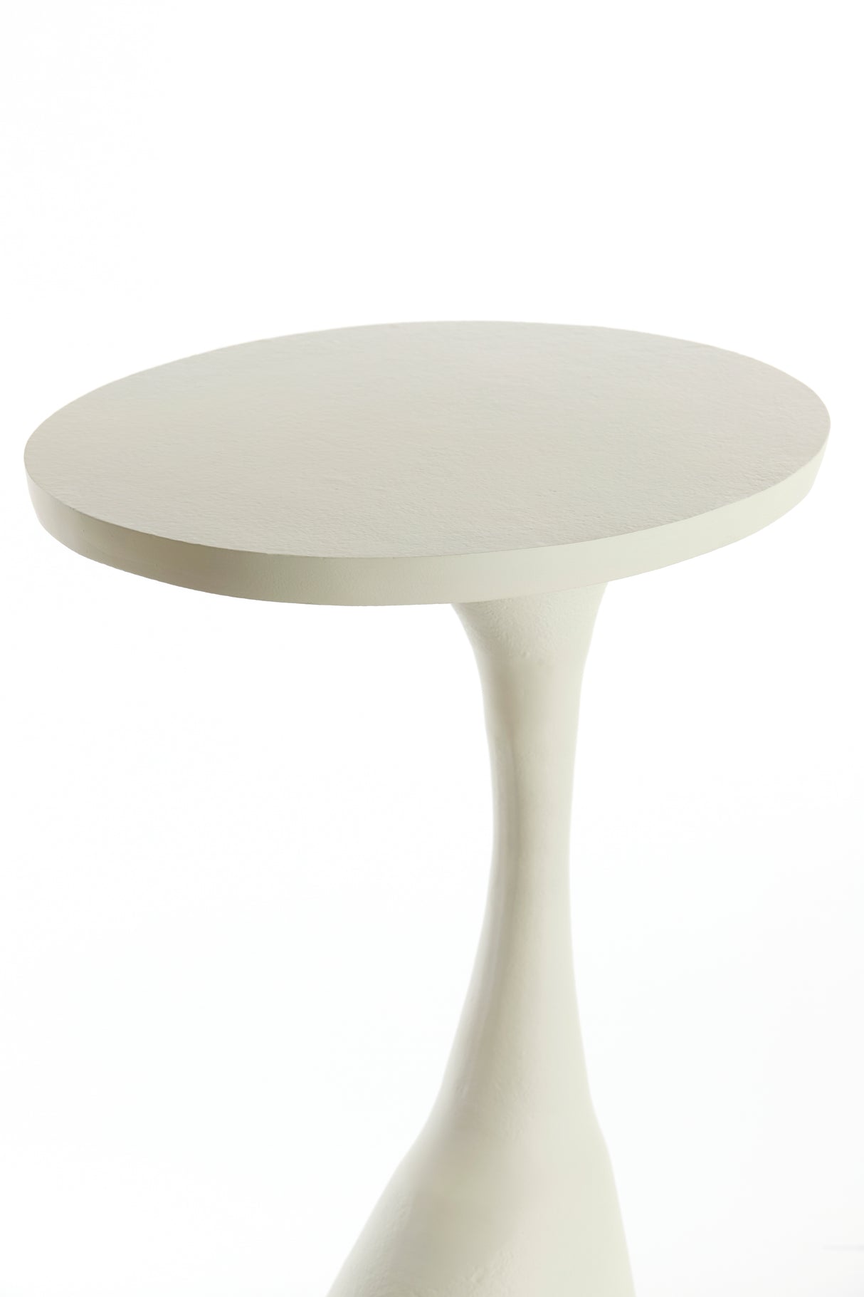 Compact Cream Side Table 40x33x55 cm - Macau Design