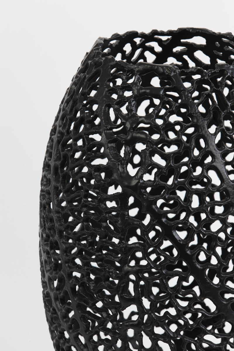 Sinula Matte Black Table Lamp 24x40 cm