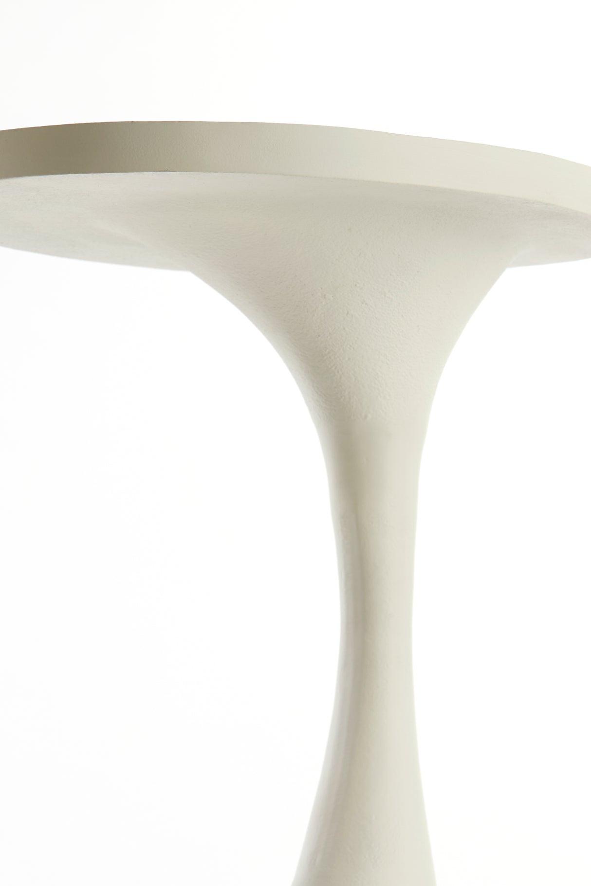 Compact Cream Side Table 40x33x55 cm - Macau Design