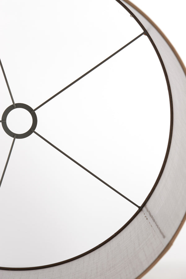 Caden Beige 50x38 cm Cylindrical Shade