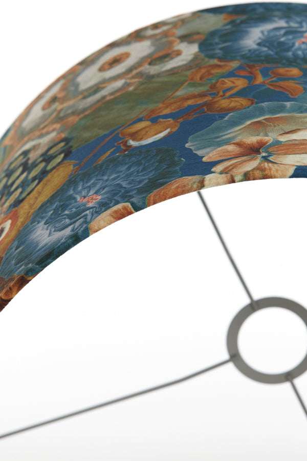 Bloom Blue Cylinder Shade 40-30