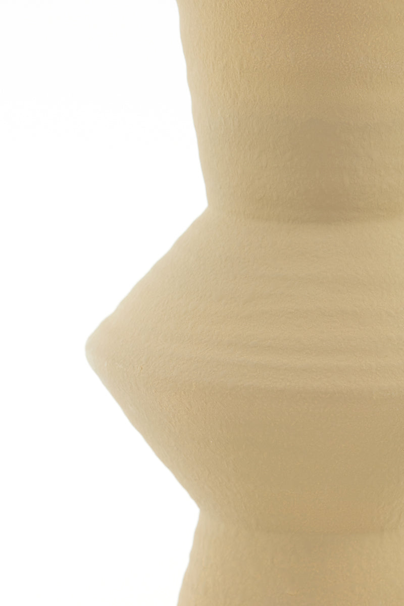 Rustic Ceramic Lamp Base in Warm Earthy Tones