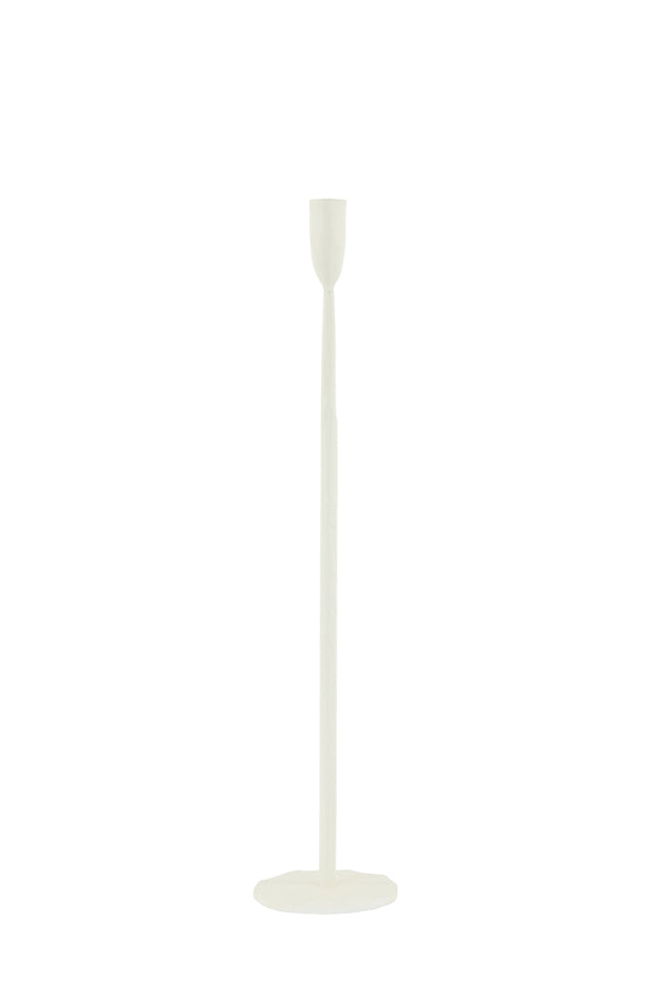 Elegant Icarus Cream Candle Holder, 10.5x50 cm