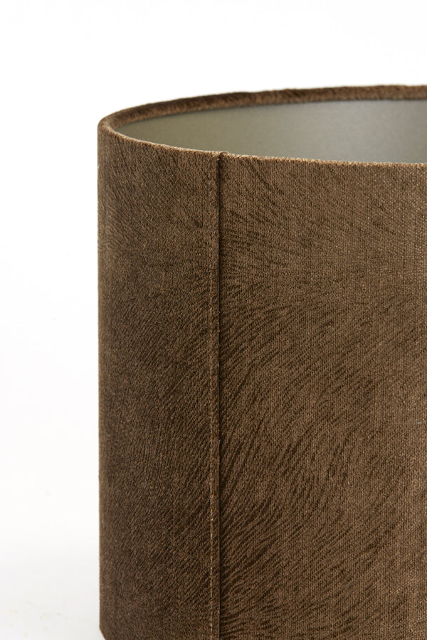 Lubis Brown Cylinder Shade 20x20x15 cm