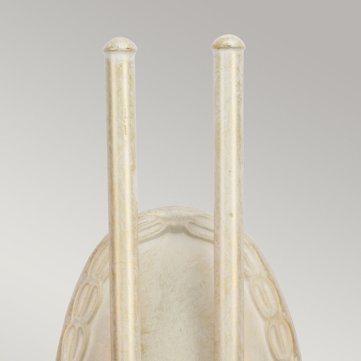 Olivia Dual-Light Wall Fixture in Ivory and Gold