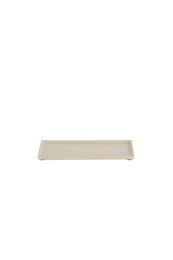 Elegant Cream Rectangular Serving Dish 30x17.5x1 cm