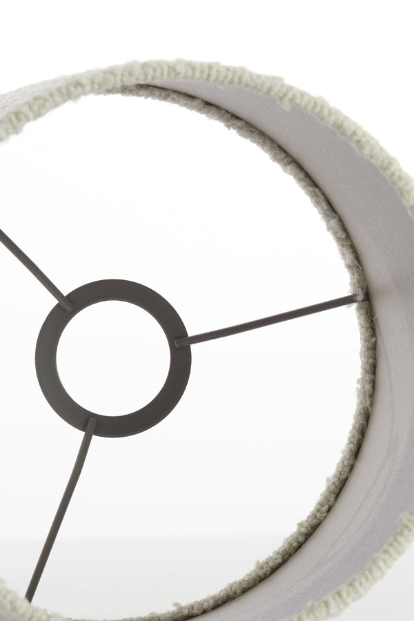 White Bolero Shade Cylinder 20x20x15 cm