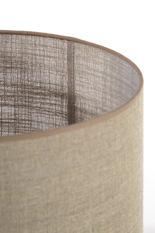 Caden Beige 50x38 cm Cylindrical Shade