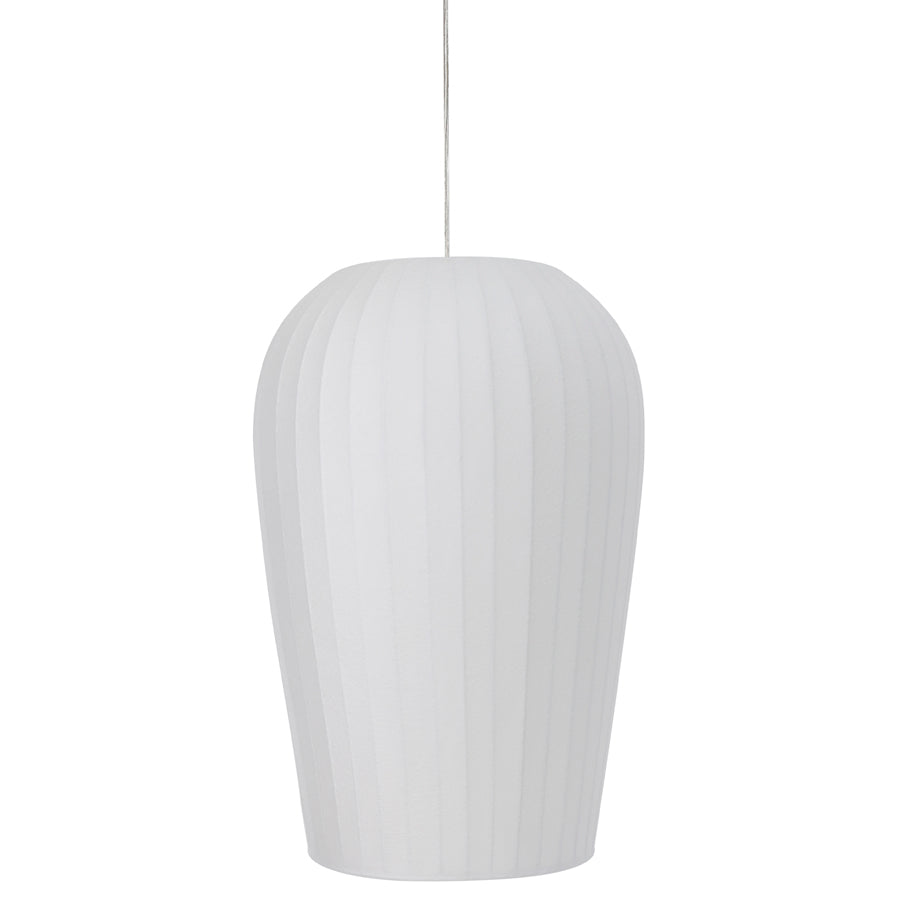 Pendant Light Ø31x46 cm Axel Snow White