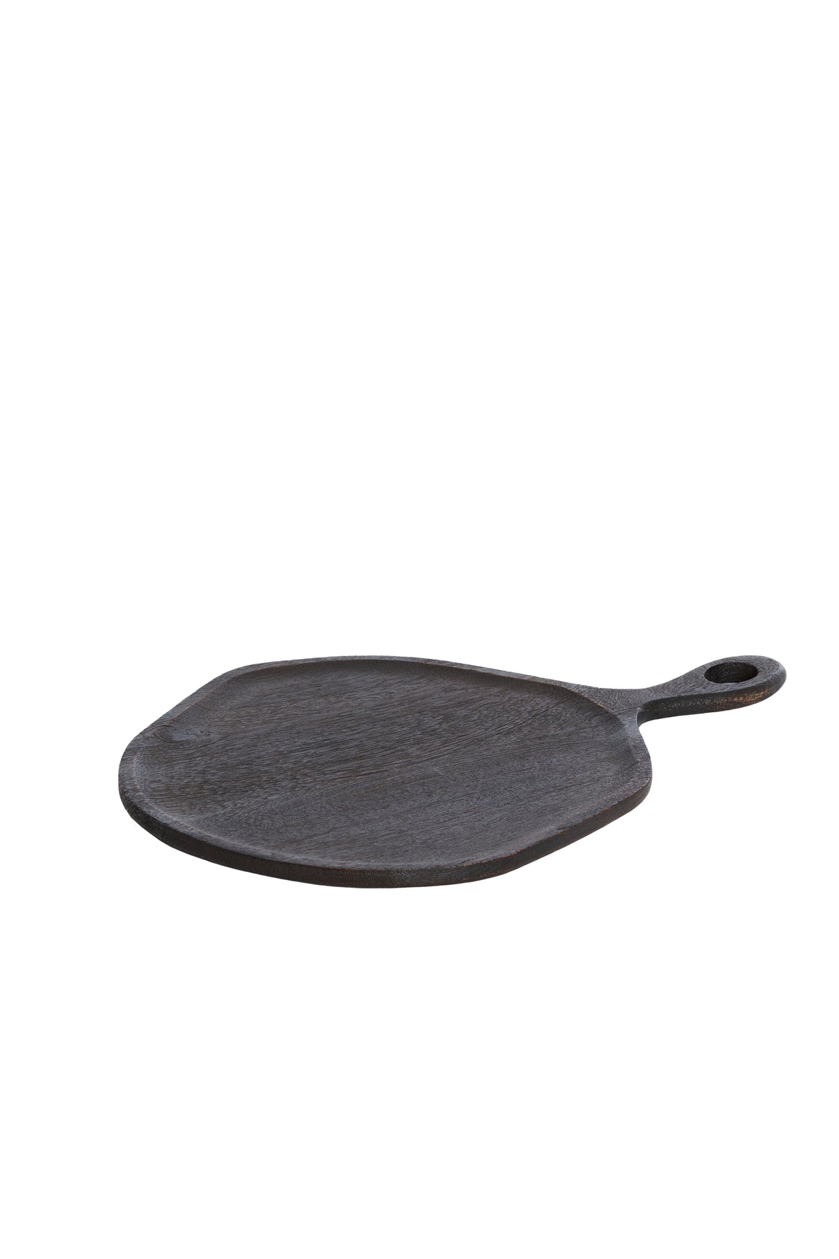 Elegant Dark Brown Kumasi Wood Cutting Board - 46x31x1.5 cm