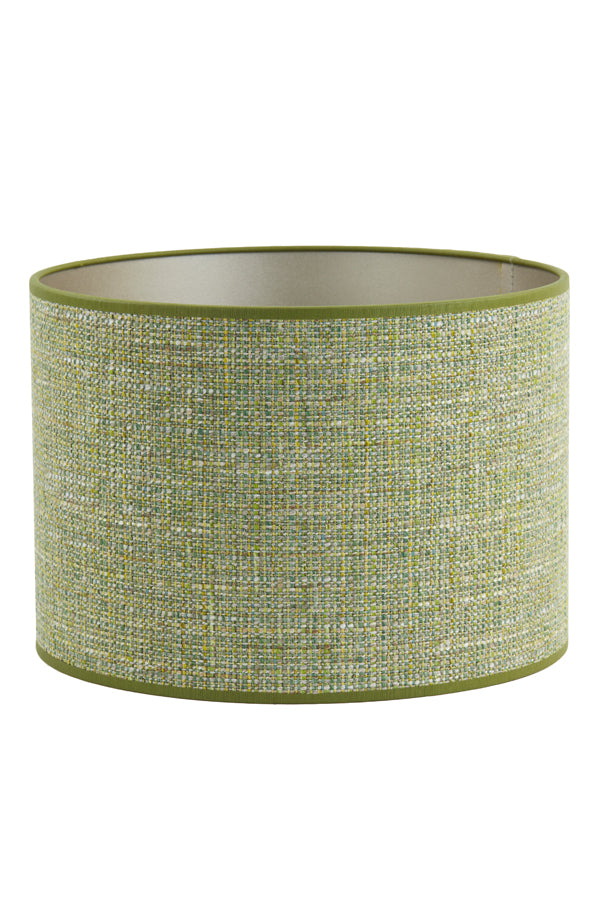 Tweed Green Cylinder Lampshade 40-40-30 cm