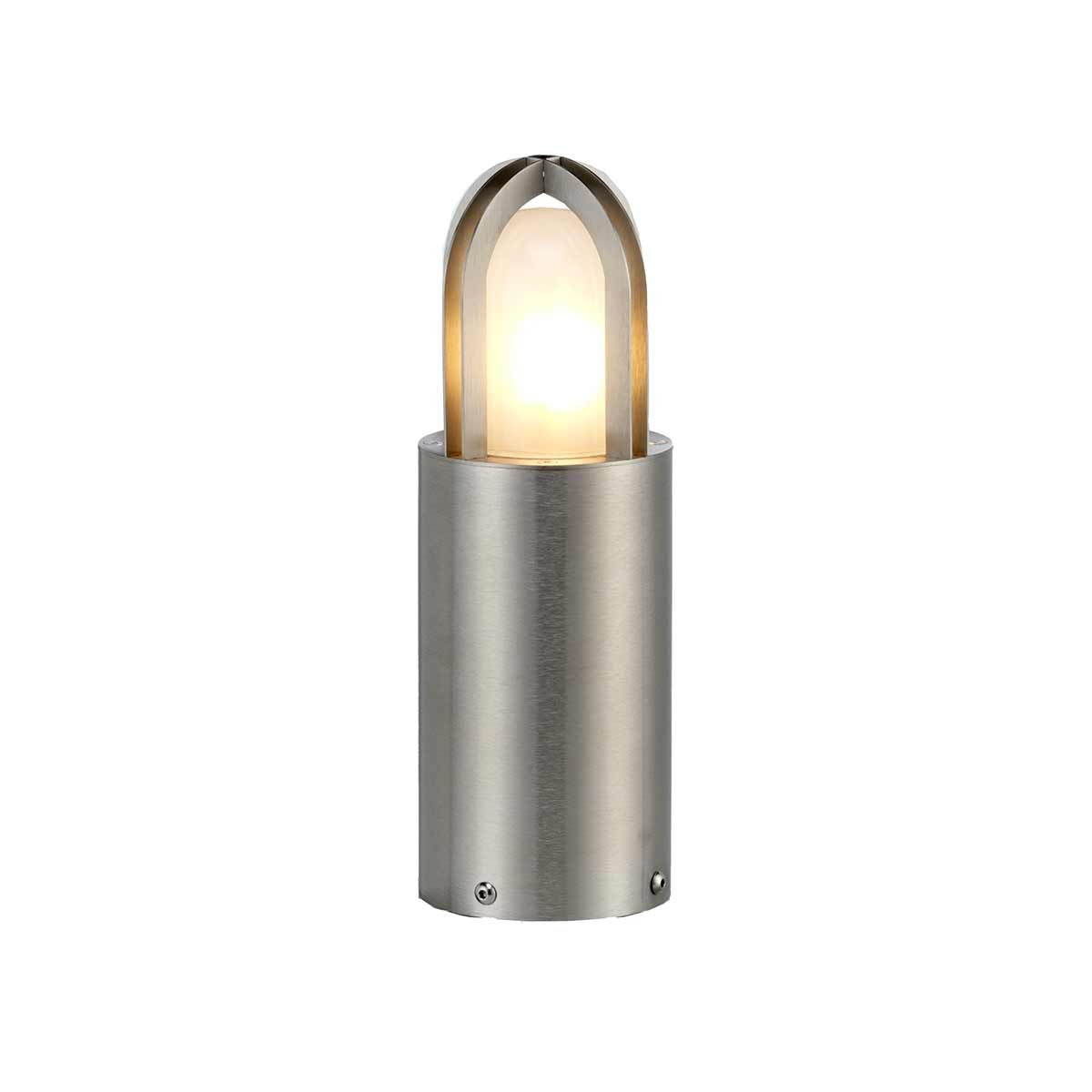 Paignton Modern Outdoor Stainless Steel Bollard Light