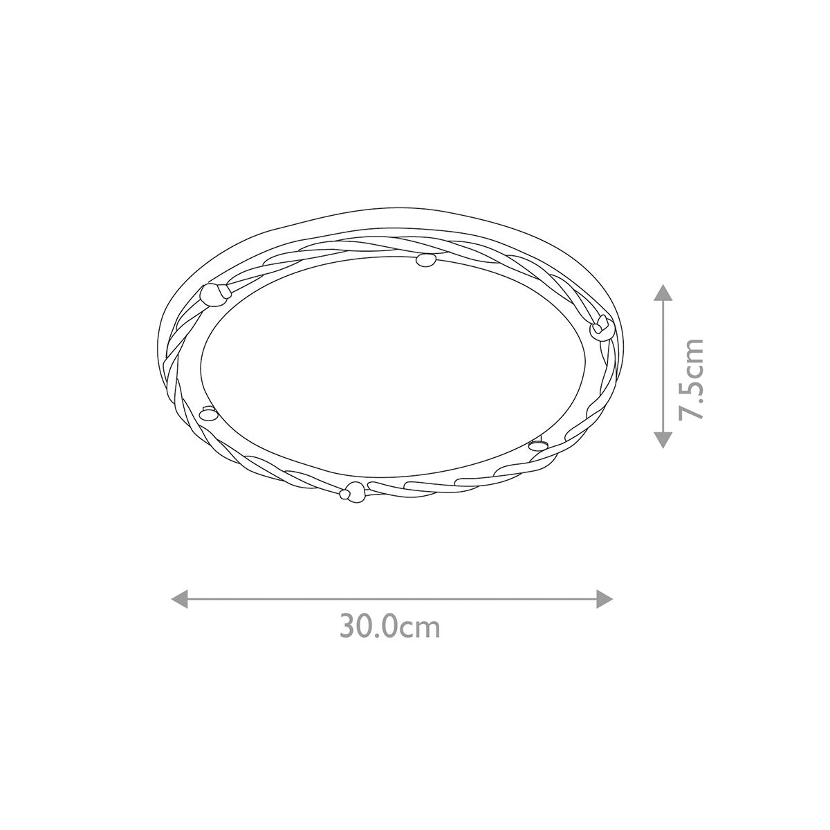 Pembroke Luxe Sparkle Ceiling Light