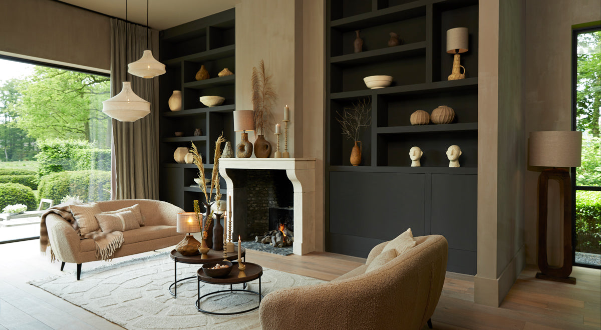 Antique Sand Mogliano Lamp Base 20.5x20x43 cm