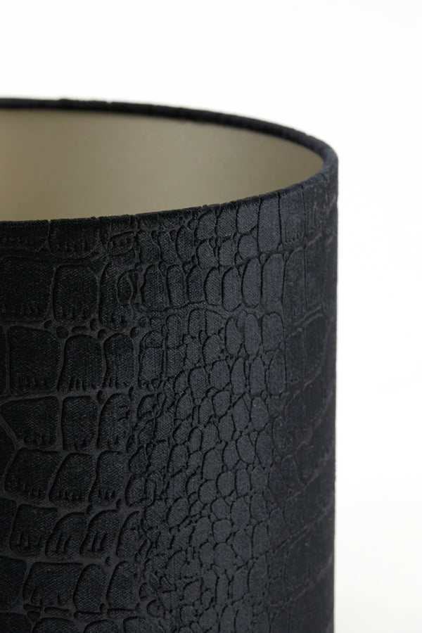 Praya Black Shade Cylinder 25x25x18 cm