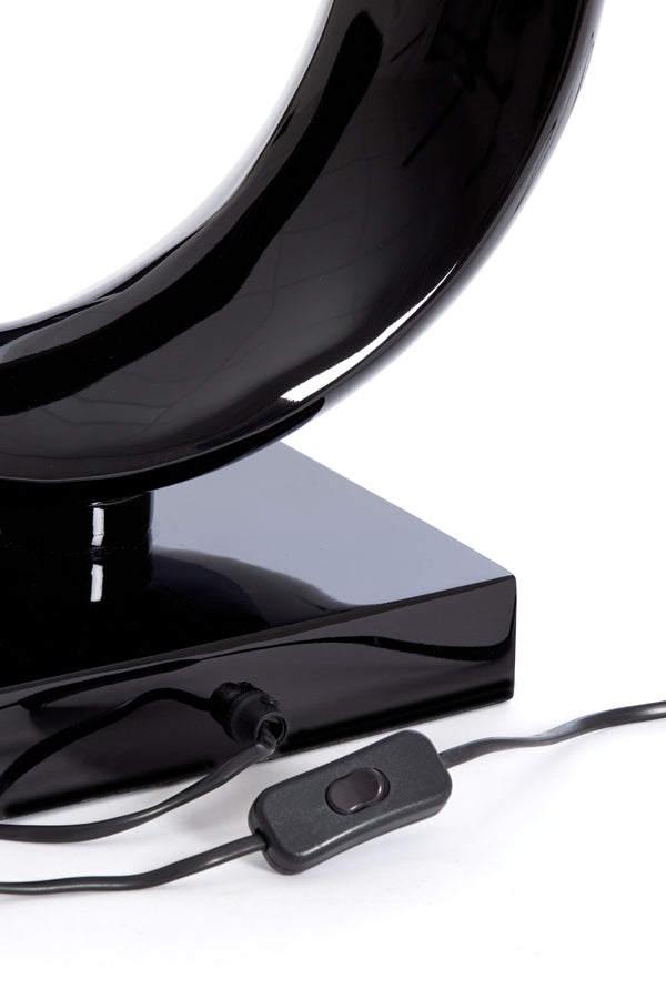 Gleaming Night Lamp Base, 37x20x60 cm, Maan Noir