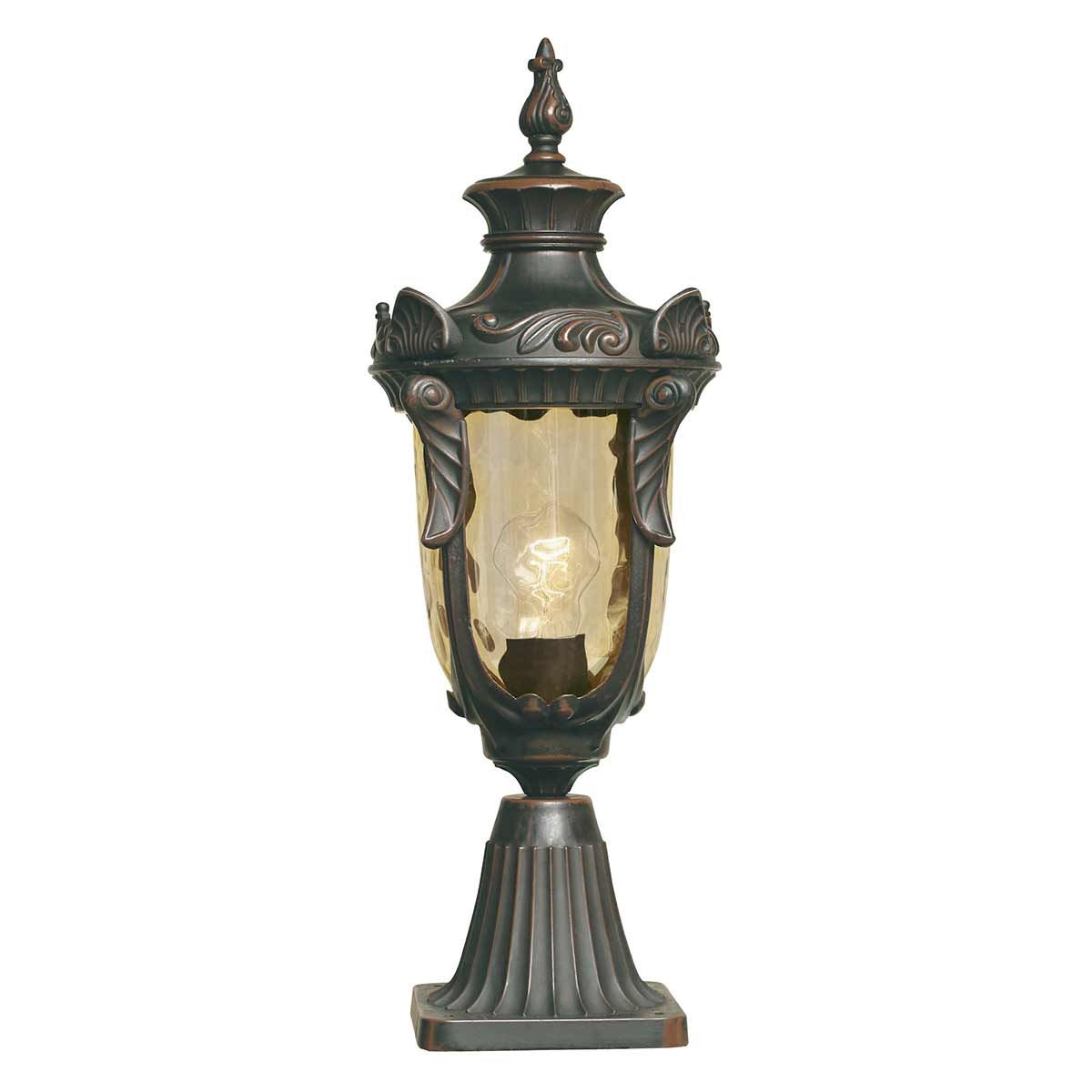 Medium Philadelphia Bronze Pedestal Lantern